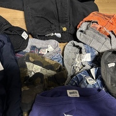 20点　130 140 150 男児　子ども　フリース　アウター　まとめ売りの画像