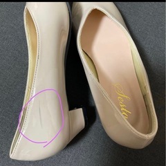 パンプス　ローヒール　24㎝　【3足セット1足新品未使用】の画像