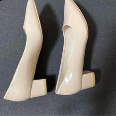 パンプス　ローヒール　24㎝　【3足セット1足新品未使用】の画像