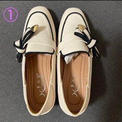 パンプス　ローヒール　24㎝　【3足セット1足新品未使用】の画像