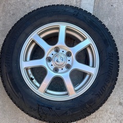 スタッドレスタイヤホイール175/80/15の画像