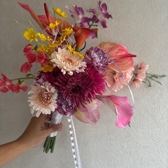 レンタル　ウェディングブーケ、和装ブーケ、ウェルカムスペース小物全部まとめてこのお値段です！の画像