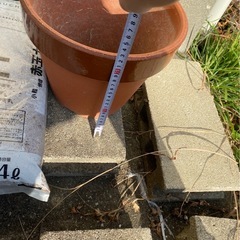 赤玉土と植木鉢 (非対面式　取引希望) の画像