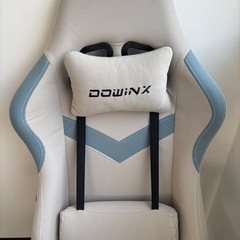 dowinx ゲーミングチェア ファブリック グレーの画像