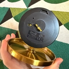 置き時計　IKEAの画像