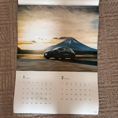 レクサス　壁掛けカレンダー　2026の画像