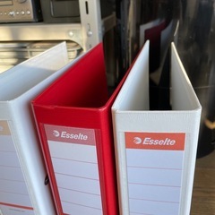 Esselte（エセルテ）リング式ファイル 3個セット の画像