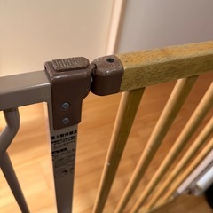 木製　ベビーゲート　ペットゲート　ナチュラルの画像