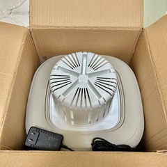 【新品未使用】ポータブル折りたたみ式洗濯機の画像