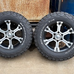 BF TL275/65R17 オールテレーン MKW プラド 150 オフロード タイヤ 金沢市内手渡し限定の画像