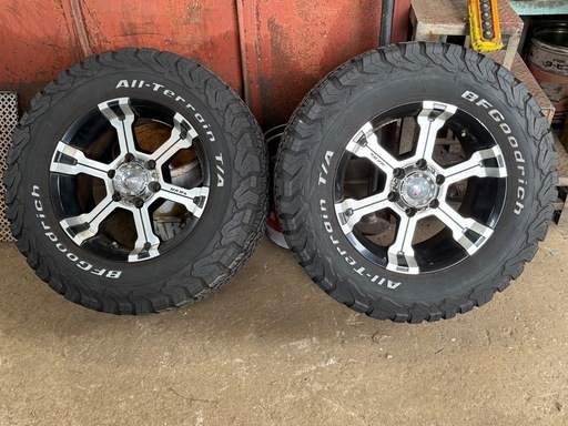 BF TL275/65R17 オールテレーン MKW プラド 150 オフロード タイヤ 金沢市内手渡し限定