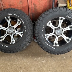 BF TL275/65R17 オールテレーン MKW プラド 150 オフロード タイヤ 金沢市内手渡し限定の画像