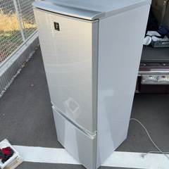 SHARP 冷蔵庫 SJ-PD17W-S 167リットル 2012年製の画像
