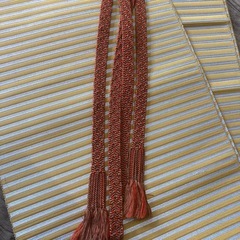 正絹　蛸足、帯締めいかがでしようか。らの画像