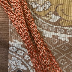 正絹　蛸足、帯締めいかがでしようか。らの画像