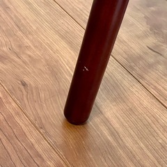 【美品】弘益 センターテーブル ココア テーブル 木製 KOKOA-T ブラウン W800×D400×H380 ㎜の画像