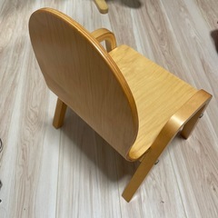 子供椅子（木製）ミニチェアの画像