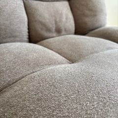 ニトリ　つながるワイドポケットコイル座椅子の画像