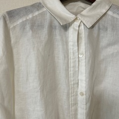 ナチュラルビューティー　麻のシャツの画像
