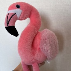 フラミンゴ　　ぬいぐるみの画像