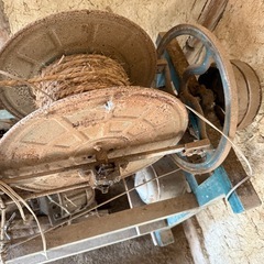 昔の縄あみ機　骨董品　レトロの画像