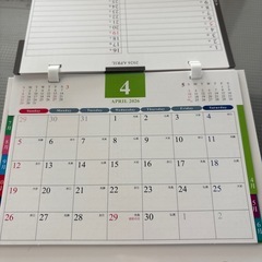 卓上カレンダーの画像