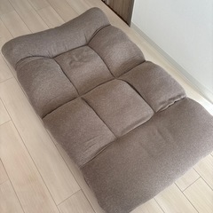 ニトリ　つながるワイドポケットコイル座椅子の画像