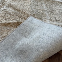 【日程調整中】ベージュの北欧風カーペットの画像