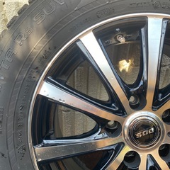 215/65/16アルミホイール4本セットの画像