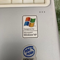 【本日限り】ノートパソコンXPジャンク扱いの画像