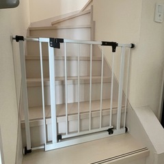 ベビースチールゲート 2個セットの画像