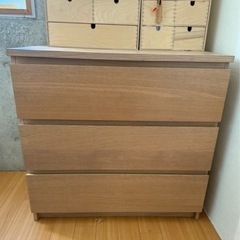 IKEA MALM チェストの画像