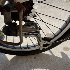 シマノ切替システム搭載 20インチ 自転車の画像