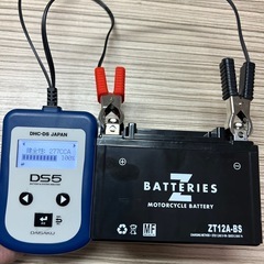 オートバイバッテリー　１２Ａ－ＢＳの画像