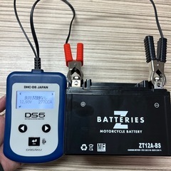 オートバイバッテリー　１２Ａ－ＢＳの画像