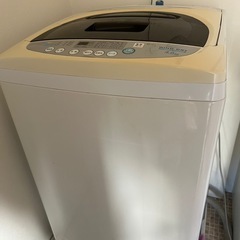 引取決定しました【即日引取限定】洗濯機の画像