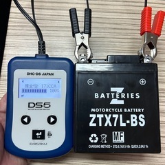 オートバイバッテリー　　7L-BSの画像