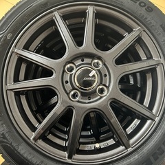 新品165/55R15 社外ホイールタイヤ4本セットの画像