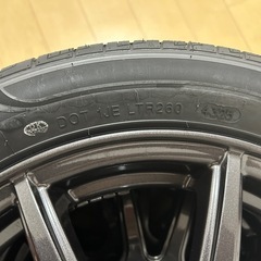 新品165/55R15 社外ホイールタイヤ4本セットの画像