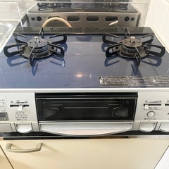 パロマガステーブル　水なし両面焼きグリル付き　都市ガス用の画像