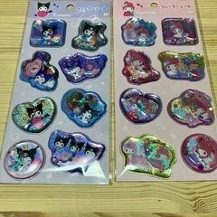 [新品未開封]正規品 サンリオ ウォーターシール 5種セット！！の画像