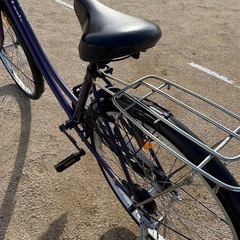 パープルカラー・シンプル・ママチャリ(26㌅)個人配達致します。お引き取りでも可の画像