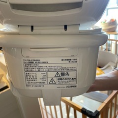 【訳あり】アイリスオーヤマ　炊飯器　　　の画像