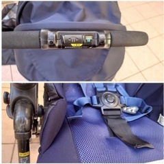 コンビ　ベビーカー　メチャカルハンディ　オート4キャス
の画像