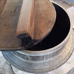 レトロ　かまど用鍋の画像