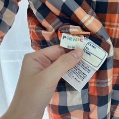 ミキハウス　ピクニック　防寒着 80-90サイズの画像