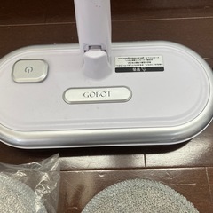 電動 回転モップクリーナ 軽量 電動モップ 水拭き コードレス 床拭き モップパッド4枚付き フローリング掃除 高速回転 充電式の画像