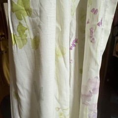 カーテン　ニトリ　178×100 ２枚の画像