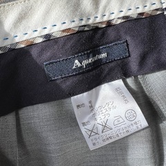 Aquascutum 薄手パンツの画像