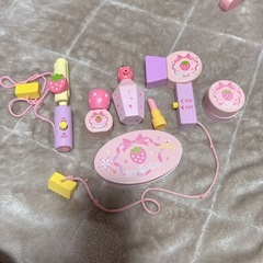 子供用　おもちゃ　化粧台　ドレッサー　ピンク　かわいいの画像